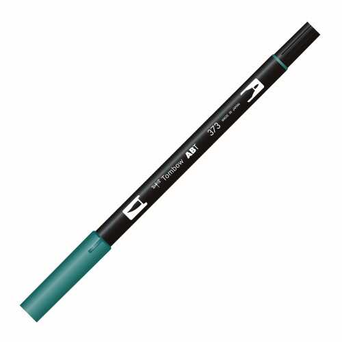 Tombow Ab-T Dual Brush Pen Grafik Kalemi Sea Blue 373