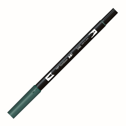 Tombow Ab-T Dual Brush Pen Grafik Kalemi Sea Green 346