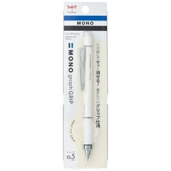 Tombow MONO Graph Grip Mechanical Pencil - 0.5mm - Ivory - Tombow