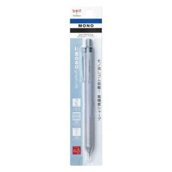 Tombow Mono Graph Lite Mekanik Kurşun Kalem 0,5Mm Blisterli Gri-Mavi - 2