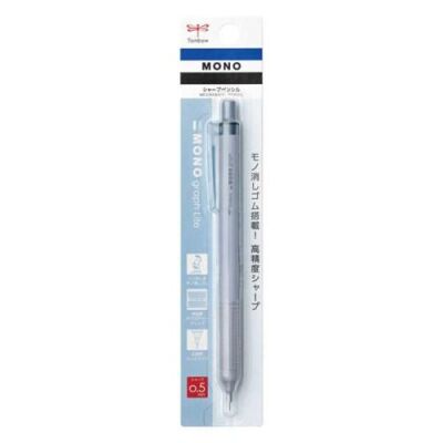 Tombow Mono Graph Lite Mekanik Kurşun Kalem 0,5Mm Blisterli Gri-Mavi - 2