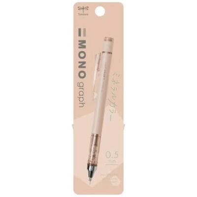 Tombow MONO graph Mineral Mekanik Kurşun Kalem 0.5mm Blisterli Kayısı Pembesi - 1