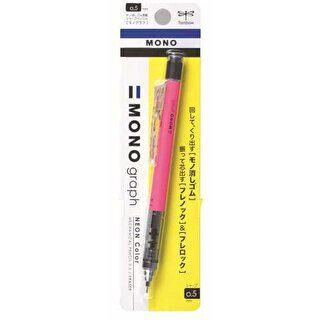 Tombow Mono Graph Neon Versatil Uçlu Kalem 0.5Mm Blisterli 1Adneon Pembe - 1