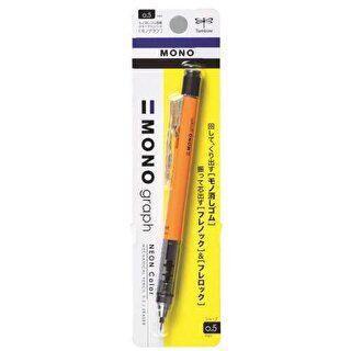 Tombow Mono Graph Neon Versatil Uçlu Kalem 0.5Mm Blisterli 1Adneon Turuncu - 1