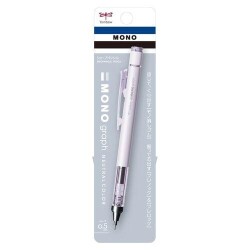 Tombow MONO Graph Neutral Mekanik Kurşun Kalem 0,5mm Blisterli Mat Mor - Tombow