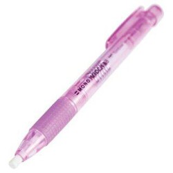 Tombow Mono Knock Kalem Silgi Şeffaf Pembe - Tombow