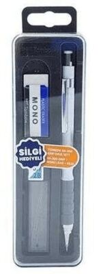 Tombow SH-300 Grip 0,7 mm Beyaz Uç Silgi Kalem Seti - 1