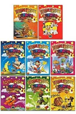 Tomurcuk Boyama Kitapları 8 Kitap Takım - Karatay Çocuk