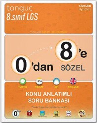 Tonguç Akademi 0`dan 8`e Sözel Konu Anlatımlı Soru Bankası - Tonguç Akademi