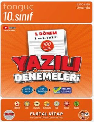 Tonguç Akademi 10. Sınıf Yazılı Denemeleri 1. Dönem 1 ve 2. Yazılı - 1