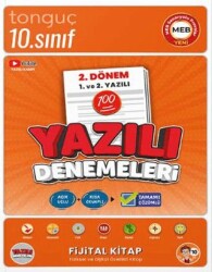 10. Sınıf Yazılı Denemeleri 2. Dönem 1 ve 2. Yazılı - Tonguç Akademi