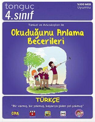 Tonguç Akademi 4. Sınıf Türkçe Okuduğunu Anlama Becerileri - 1