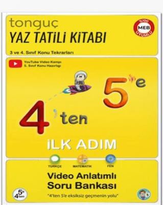 Tonguç Akademi 4`ten 5`e Hazırlık Kitabı - 1