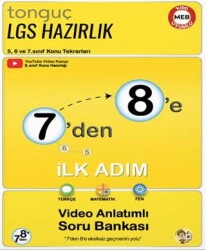 Tonguç Akademi 7`den 8`e LGS Hazırlık İlk Adım - Tonguç Akademi