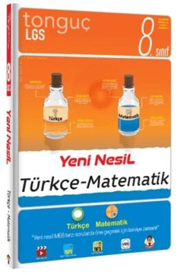 Tonguç Akademi 8. Sınıf Yeni Nesil Türkçe Matematik Soru Bankası - 1
