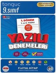 Tonguç Akademi 9. Sınıf Yazılı Denemeleri 1. Dönem 1 ve 2. Yazılı - Tonguç Akademi
