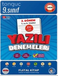 9. Sınıf Yazılı Denemeleri 2. Dönem 1 ve 2. Yazılı - Tonguç Akademi