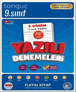 Tonguç Akademi 9. Sınıf Yazılı Denemeleri 2. Dönem 1. ve 2. Yazılı - 1