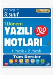 Tonguç Akademi 9. Sınıf Yazılı Notları 1. Dönem 1 ve 2. Yazılı - Tonguç Akademi