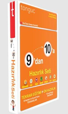 Tonguç Akademi 9`dan 10`a Hazırlık Seti - 1