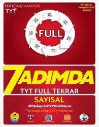 Tonguç Akademi Tonguç Kampüs 7 Adımda TYT Full Tekrar Soru Bankası-Sayısal - Tonguç Akademi