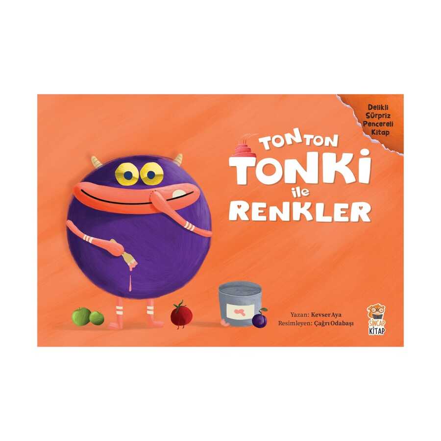 Tonton Tonki İle Renkler Delikli Sürpriz Pencereli Kitap - 2