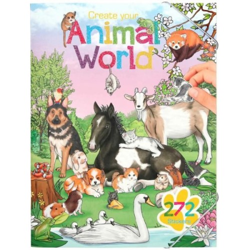 Top Model Animal World Boyama Kitabı