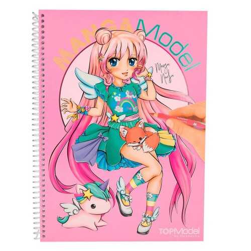 Top Model Boyama Kitabı Manga 6581