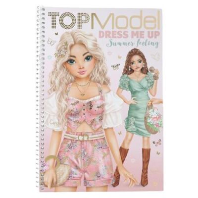 Top Model Büyük Boy Çıkartma Kitabı Yaz Hissi - 2