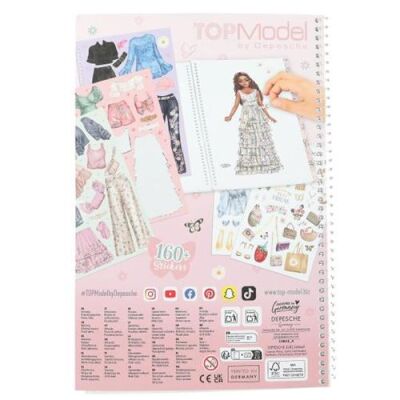 Top Model Büyük Boy Çıkartma Kitabı Yaz Hissi - 3