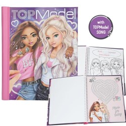 Top Model Işıklı&Sesli Boyama Kitabı - TOP MODEL