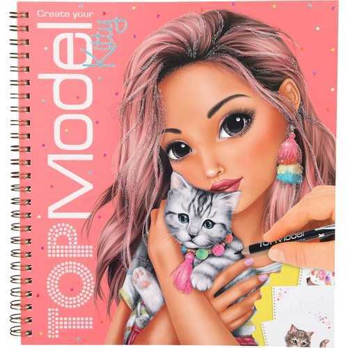 Top Model Kitty Boyama Kitabı