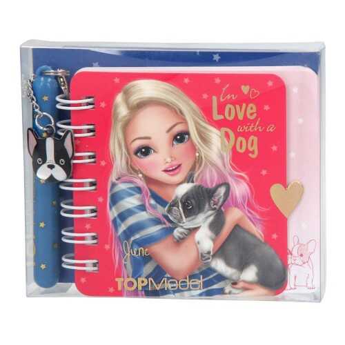 Top Model Mini Notebook With Ballpen Dog