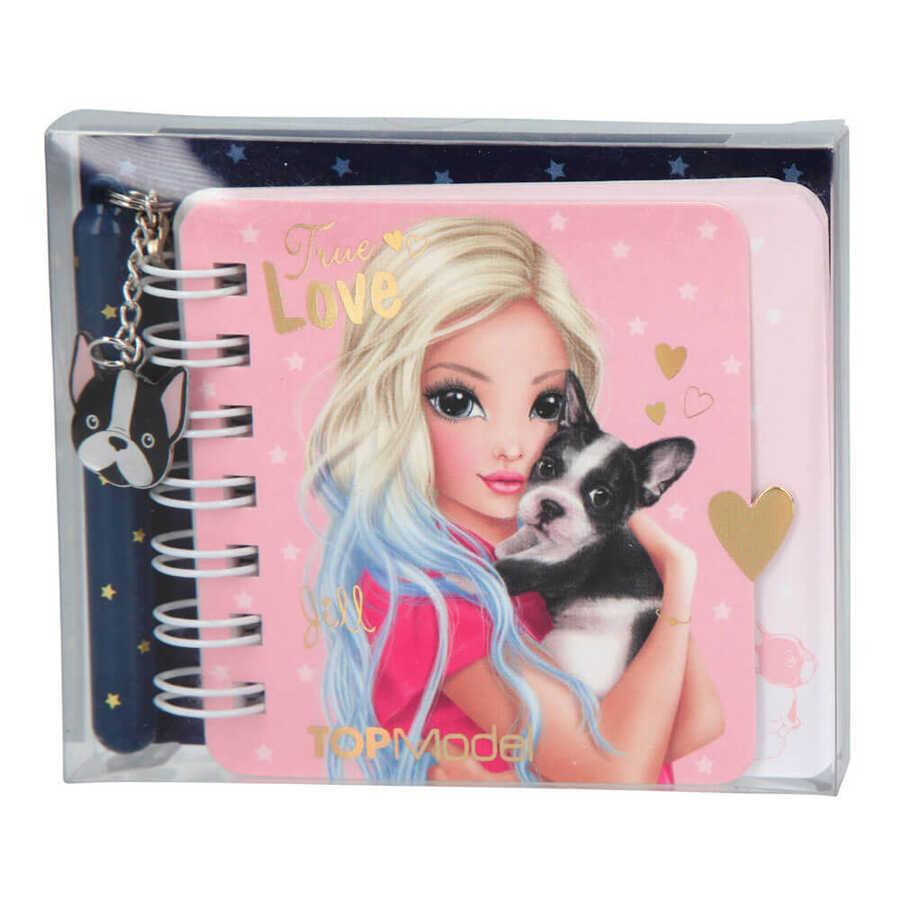 Top Model Mini Notebook With Ballpen Dog