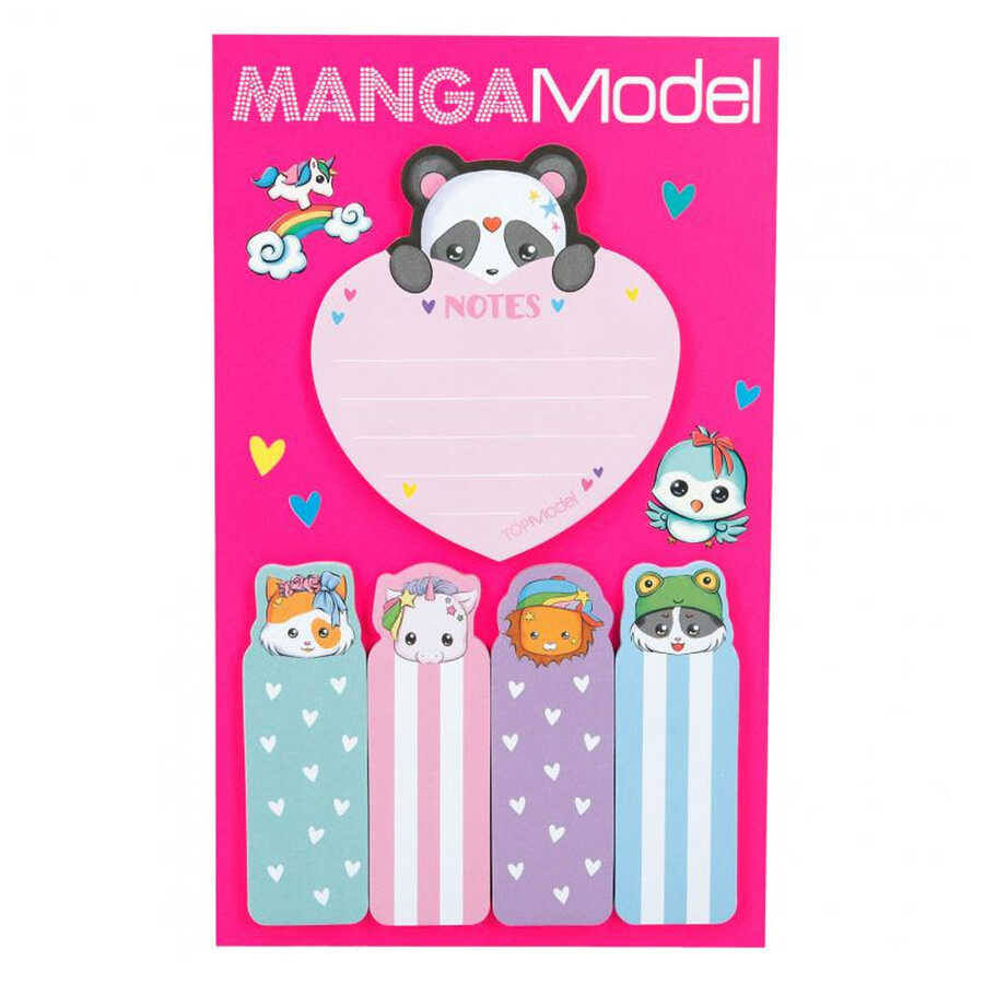 Top Model Yapışkanlı Not Kağıdı Manga Model 6587