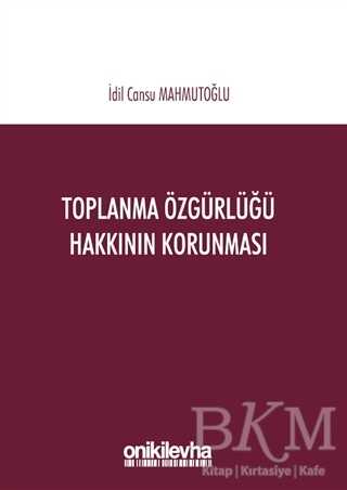 Toplanma Özgürlüğü Hakkının Korunması - On İki Levha Yayınları