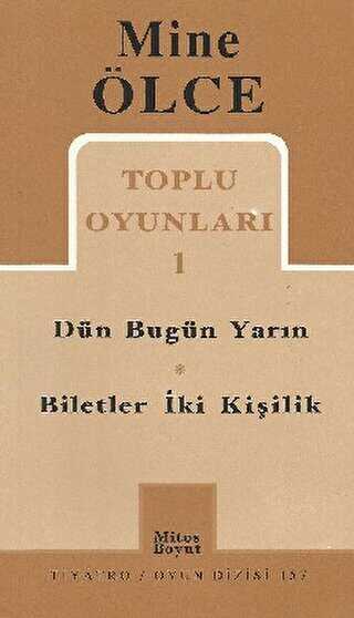 Toplu Oyunları 1 Dün Bugün Yarın Biletler İki Kişilik - Mitos Boyut Yayınları