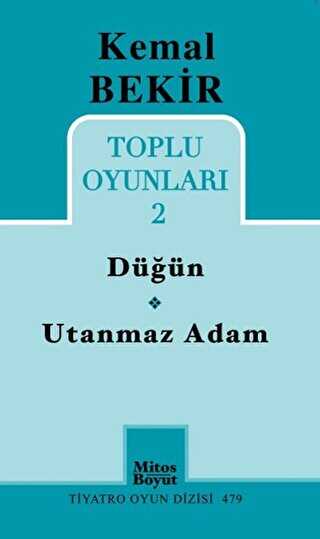 Toplu Oyunları 2 - Düğün - Utanmaz Adam - Mitos Boyut Yayınları