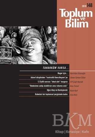 Toplum ve Bilim Dergisi Sayı: 148 - İletişim Yayınevi