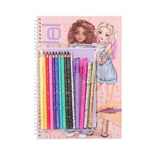 Topmodel Colouring Book With Pen Set