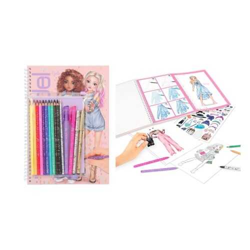 Topmodel Colouring Book With Pen Set - 2