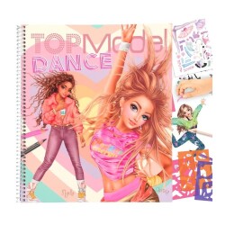 Topmodel Dance Colouring Book - TOP MODEL