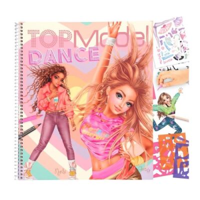 Topmodel Dance Colouring Book - 1