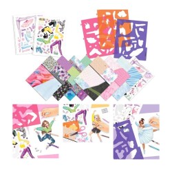 Topmodel Dance Colouring Book - 2