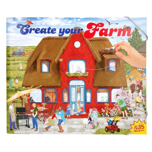 Top Model Funny Farm Boyama Kitabı