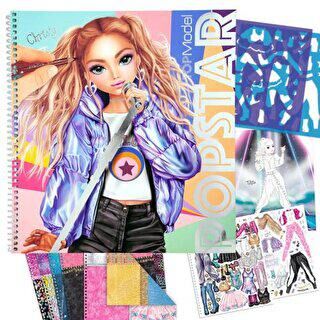 Topmodel Popstar Colouring Book - 1