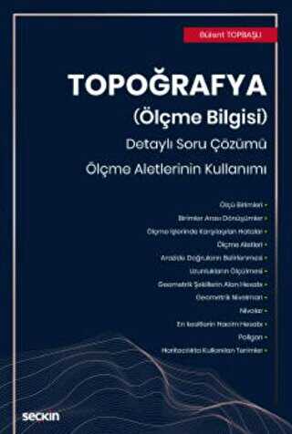 Topoğrafya Ölçme Bilgisi - Seçkin Yayıncılık