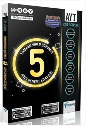 Toprak Yayıncılık AYT Eşit Ağırlık E-RAY 5 Deneme - Toprak Yayıncılık 
