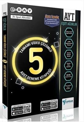 Toprak Yayıncılık AYT Eşit Ağırlık E-RAY 5 Deneme - 1
