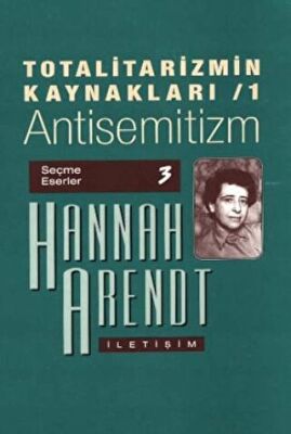 Totalitarizmin Kaynakları 1: Antisemitizm kapağı